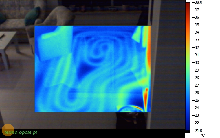 termowizja004.jpg - Ogrzewanie podłogowe pod posadzką z kafelek